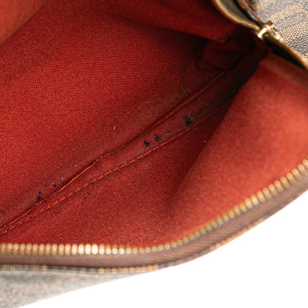 Louis Vuitton B Louis Vuitton Brown Damier Canvas Canvas Damier Ebene Olav MM Spain