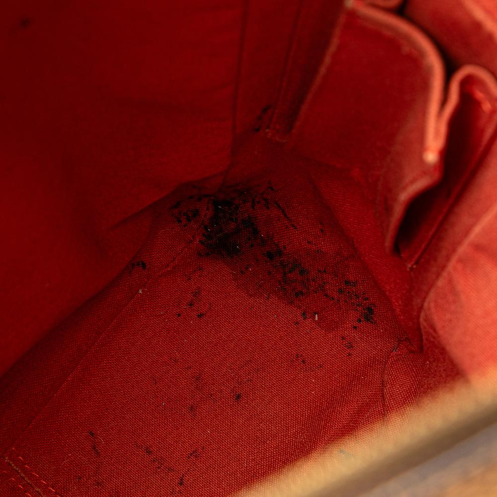 Louis Vuitton B Louis Vuitton Brown Damier Canvas Canvas Damier Ebene Olav MM Spain