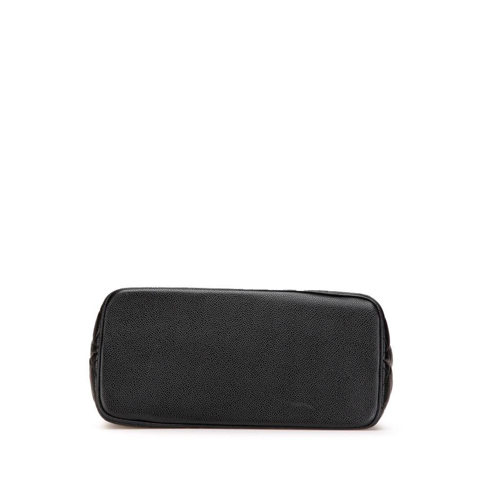 Chanel B Chanel Black Caviar Leather Leather Caviar Medallion Tote Italy