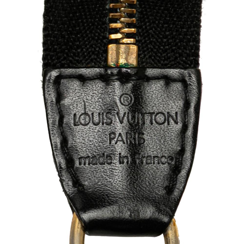 Louis Vuitton B Louis Vuitton Black Epi Leather Leather Epi Pochette Accessoires France