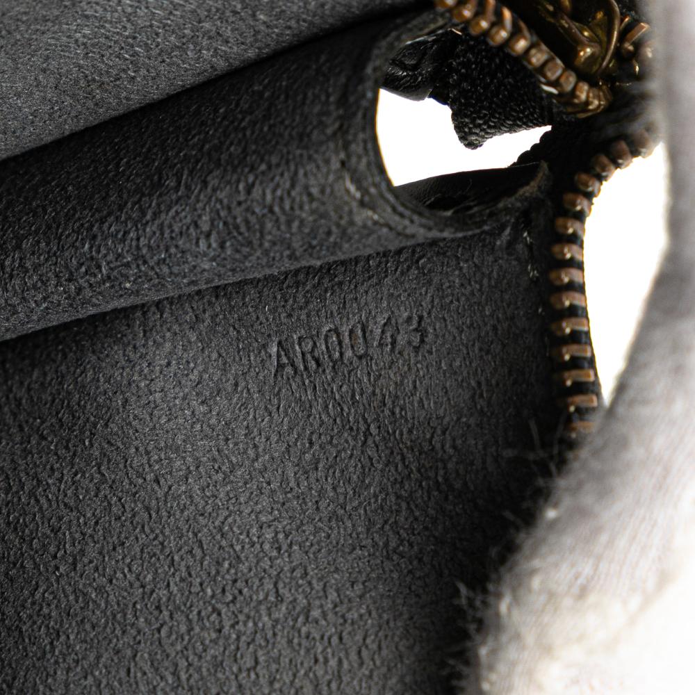 Louis Vuitton B Louis Vuitton Black Epi Leather Leather Epi Pochette Accessoires France