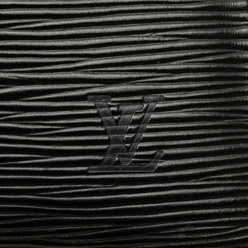 Louis Vuitton B Louis Vuitton Black Epi Leather Leather Epi Pochette Accessoires France
