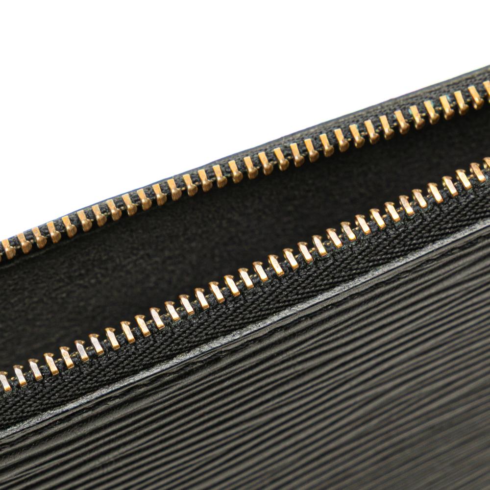 Louis Vuitton B Louis Vuitton Black Epi Leather Leather Epi Pochette Accessoires France