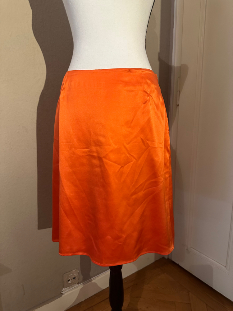 Trussardi orange silk set