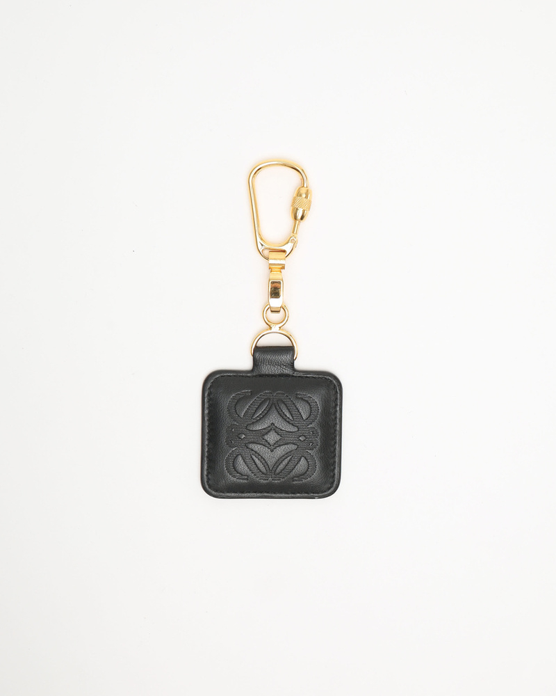 Loewe Anagram Leather Keychain