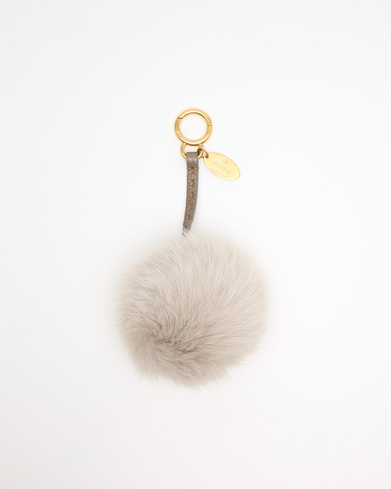 Fendi Pom-Pom Fur Charm