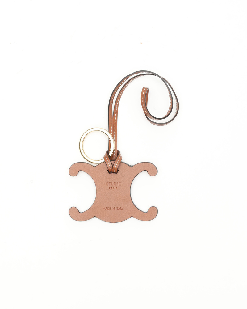 Celine Céline Triomphe Leather Charm