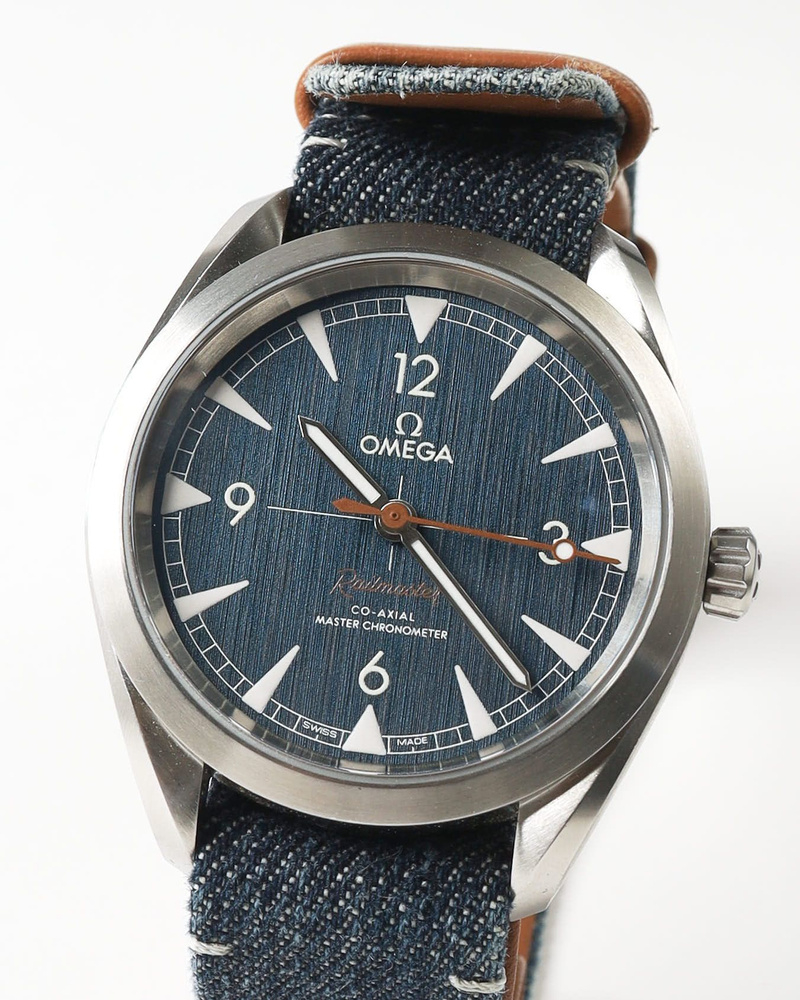Omega Railmaster 40mm Co-Axial Full Set Watch