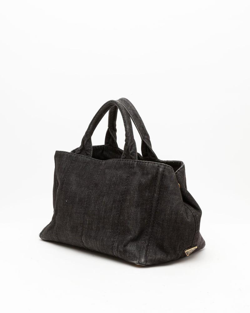 Prada Denim Canapa Bag