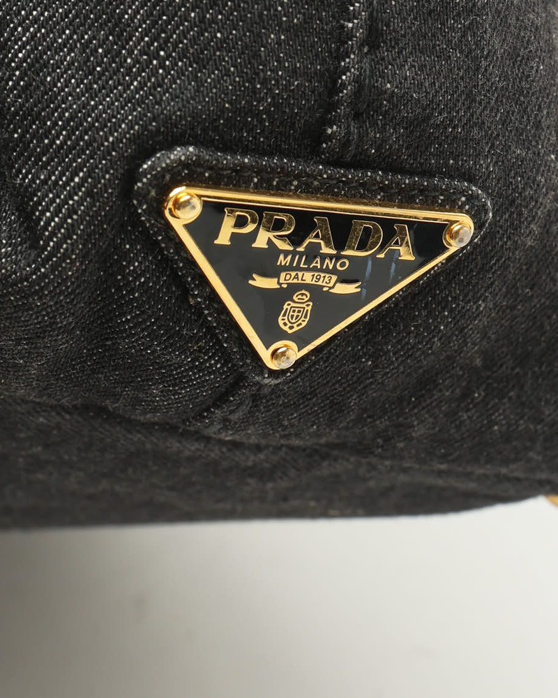 Prada Denim Canapa Bag