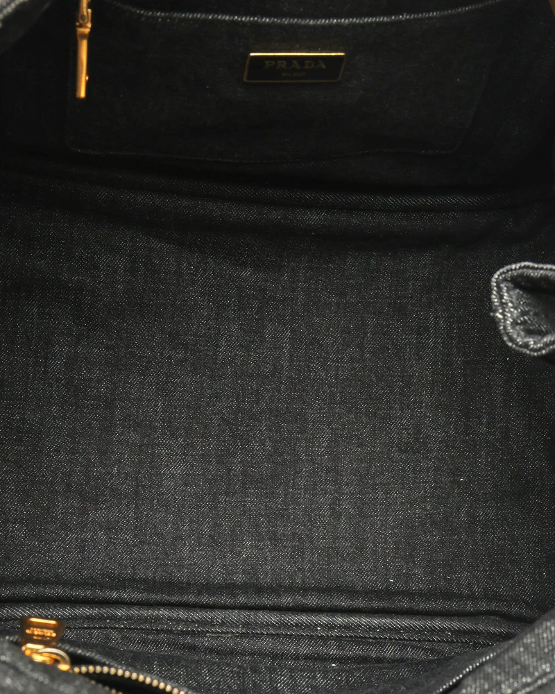 Prada Denim Canapa Bag