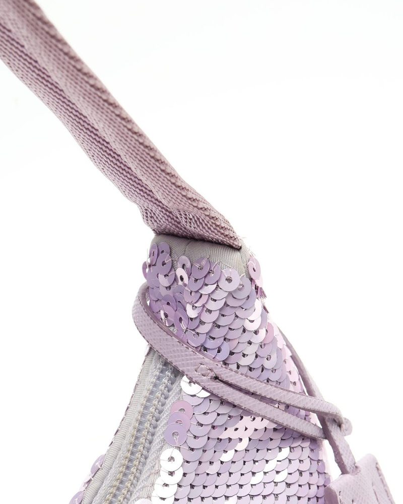 Prada Re-Edition 2000 Sequin Hobo Bag