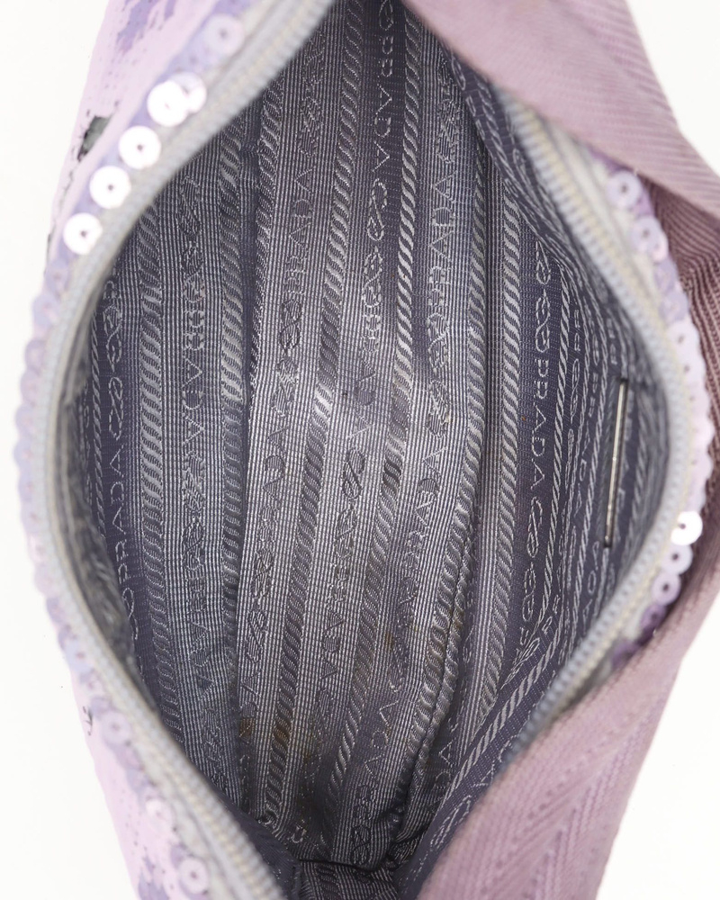 Prada Re-Edition 2000 Sequin Hobo Bag