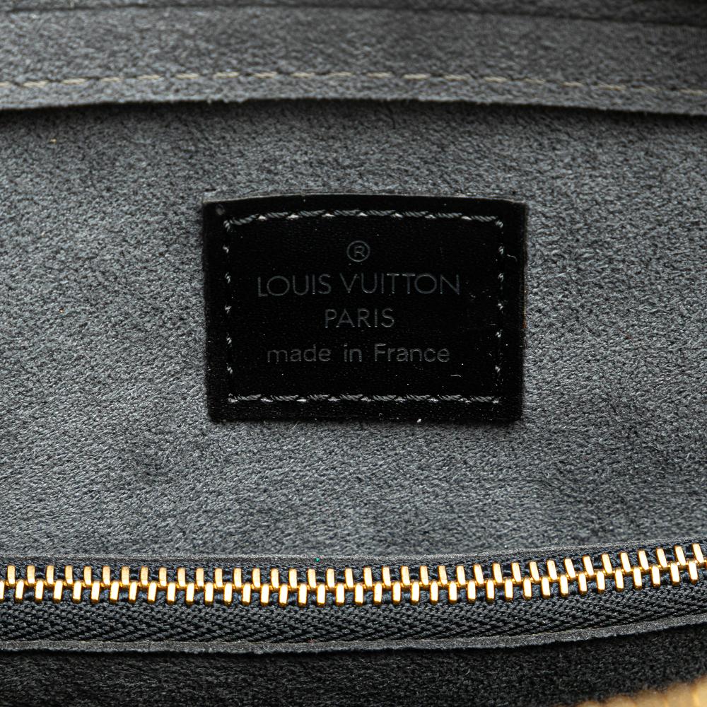 Louis Vuitton AB Louis Vuitton Black Epi Leather Leather Epi Pont-Neuf PM France