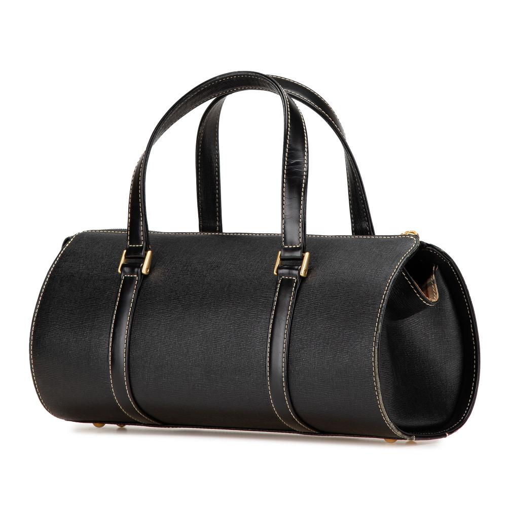 Burberry B Burberry Black Calf Leather Handbag United Kingdom