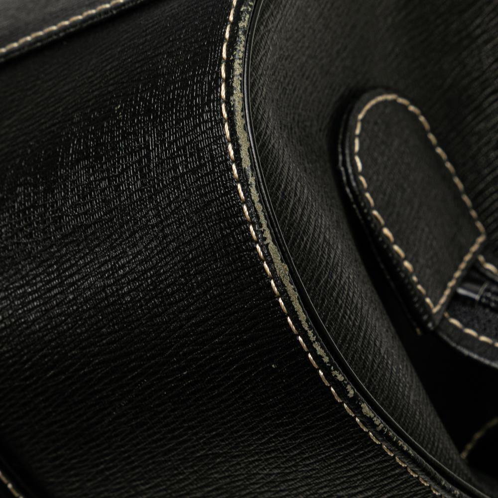 Burberry B Burberry Black Calf Leather Handbag United Kingdom