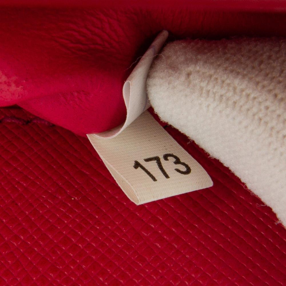 Prada B Prada Pink Dark Pink Saffiano Leather Sound Lock Satchel Italy