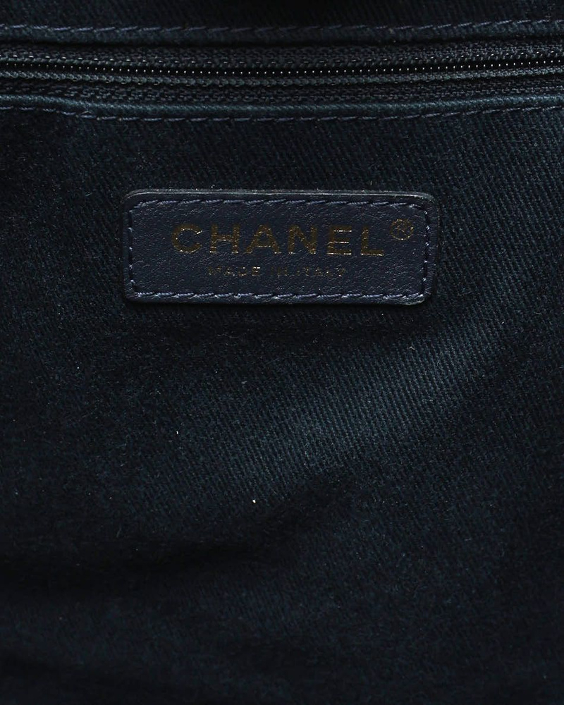 Chanel Deauville PM Raffia Tote Bag