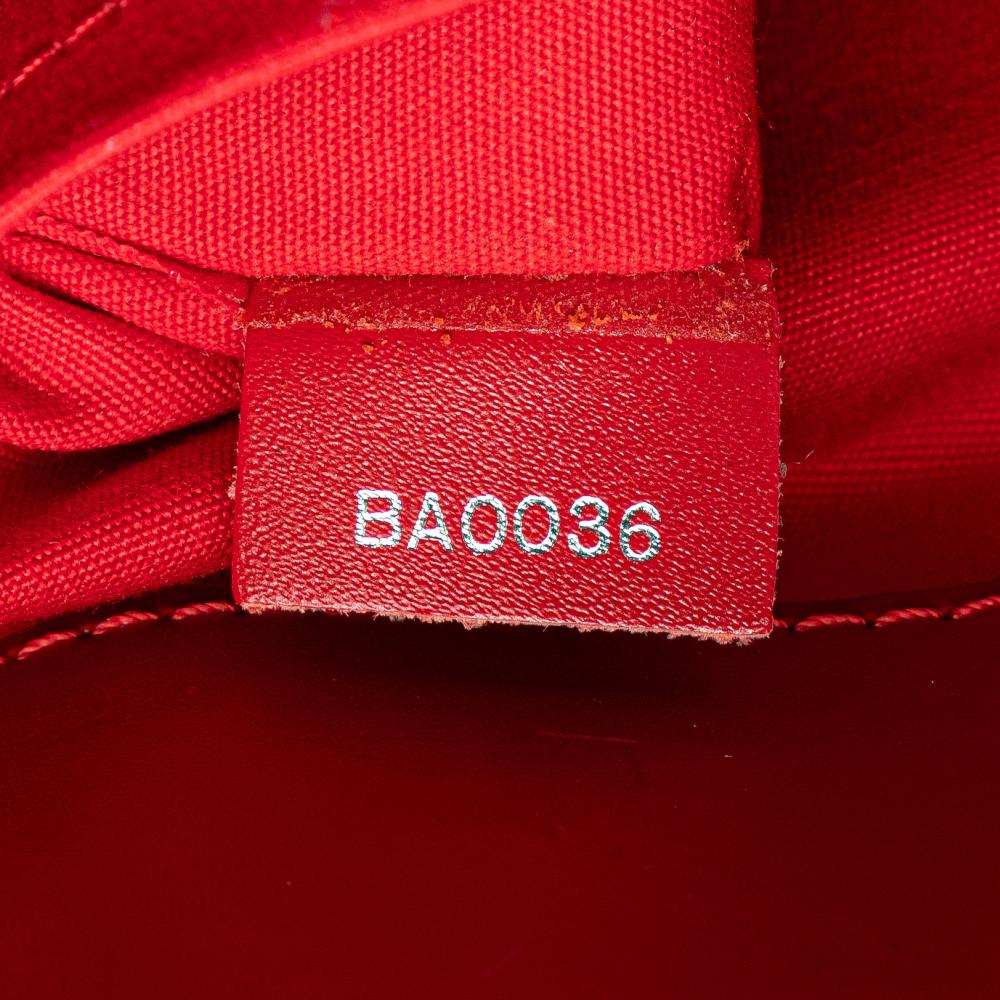 Louis Vuitton B Louis Vuitton Red Epi Leather Leather Epi Passy PM France