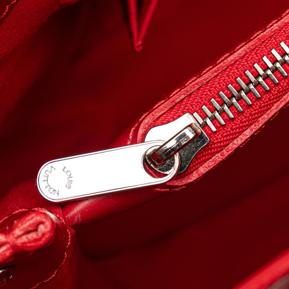 Louis Vuitton B Louis Vuitton Red Epi Leather Leather Epi Passy PM France