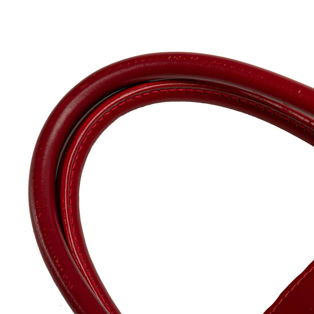 Louis Vuitton B Louis Vuitton Red Epi Leather Leather Epi Passy PM France