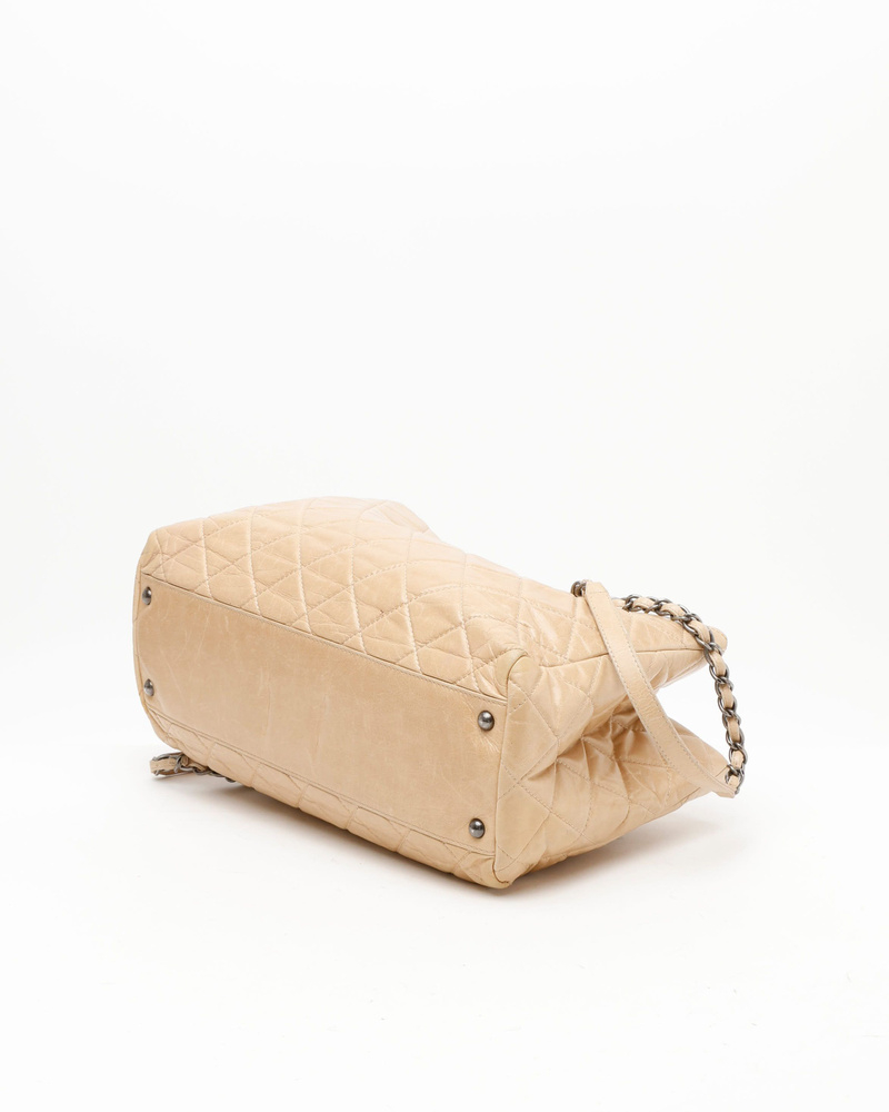 Chanel CC Glazed Chain Tote Bag