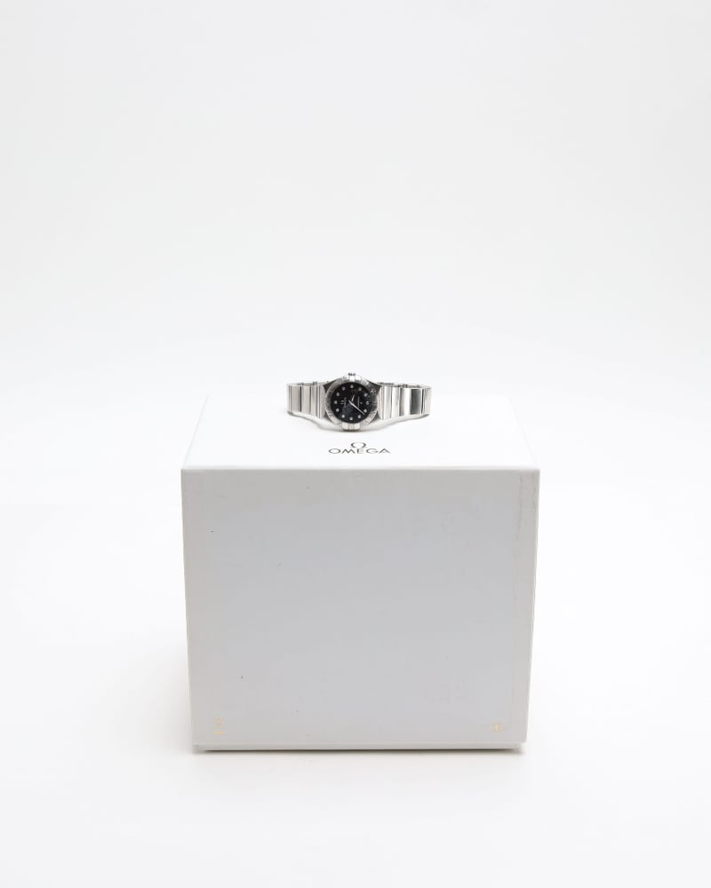 Omega Lady-Constellation 28mm Diamond Dial Full Set Watch