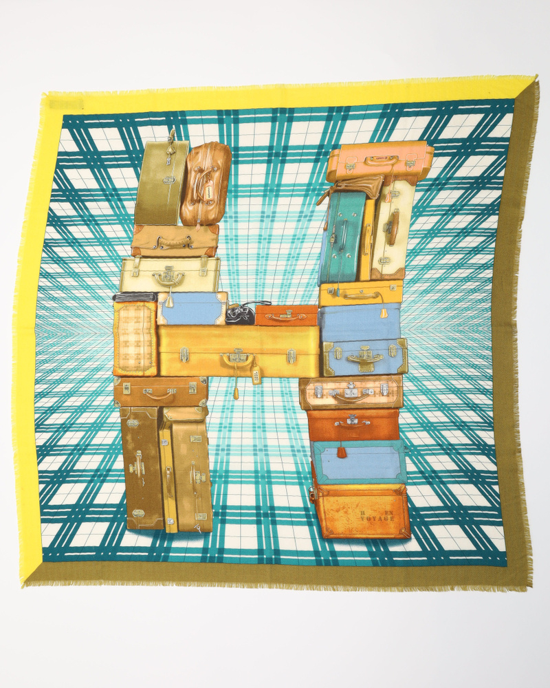 Hermès Cashmere Silk Scarf