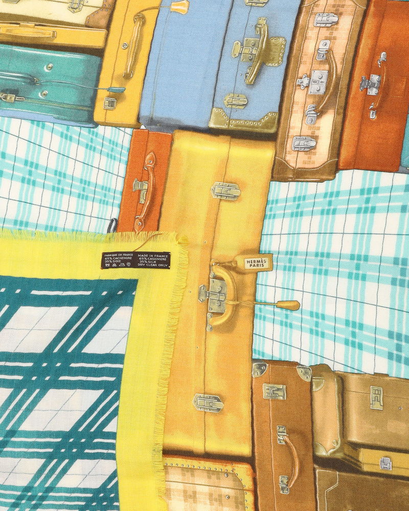 Hermès Cashmere Silk Scarf