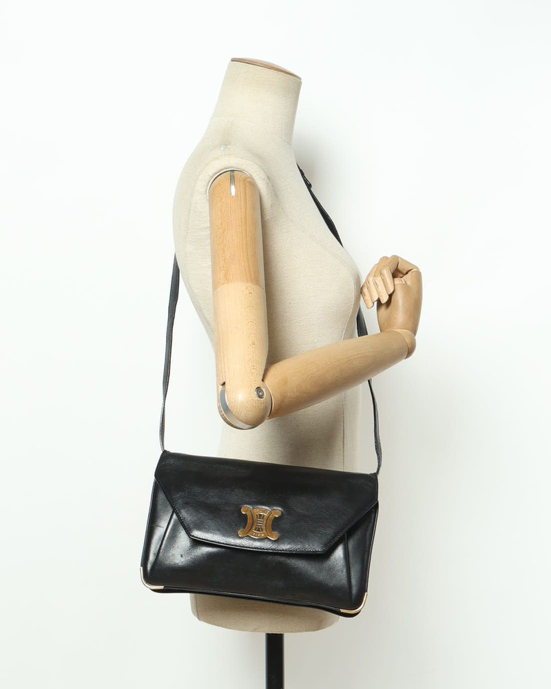 Celine Céline Triomphe Crossbody Bag