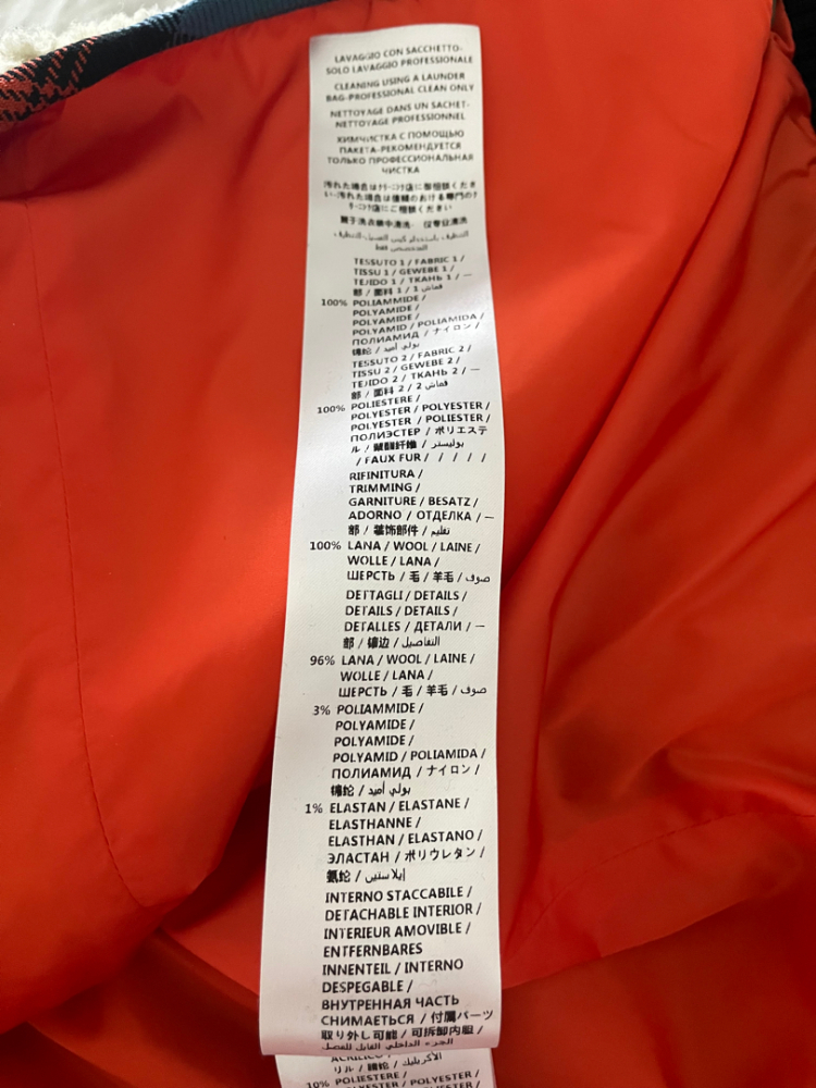 Gucci Veste doublée façon mouton (doublure amovible)