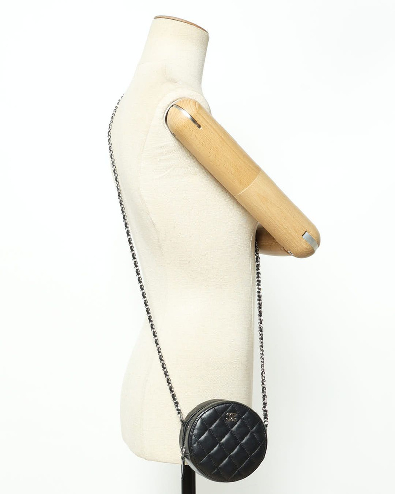 Chanel CC Round Mini Chain Shoulder Bag