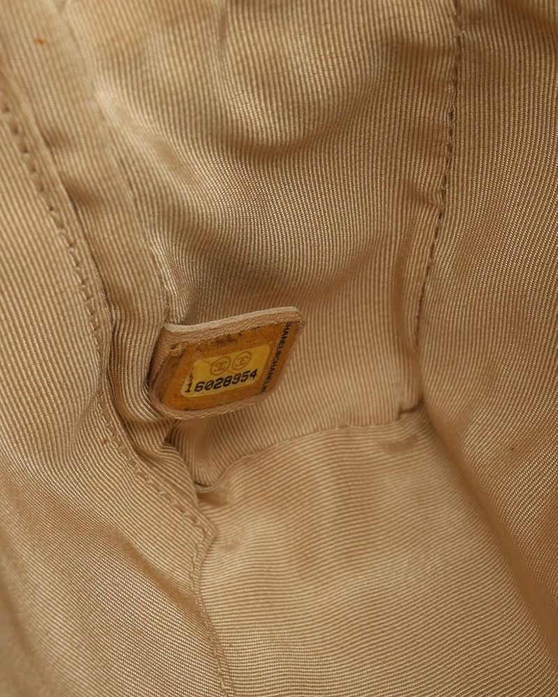 Chanel Glazed Zip Flap Bag