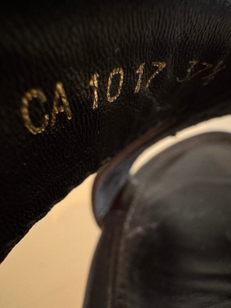 Louis Vuitton leather mules