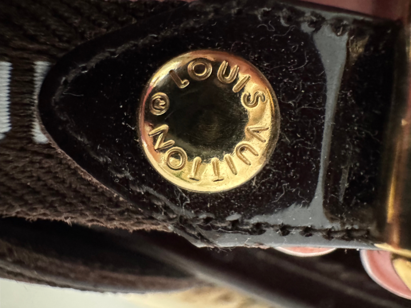 Louis Vuitton leather mules