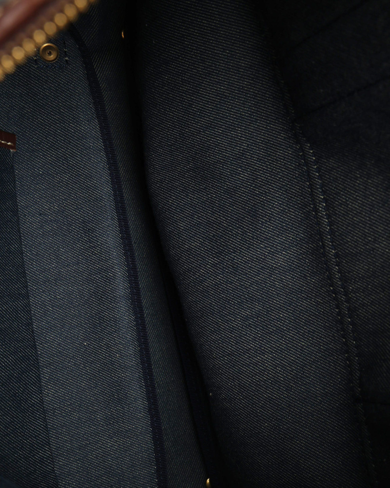 Celine Céline Triomphe Denim Bag