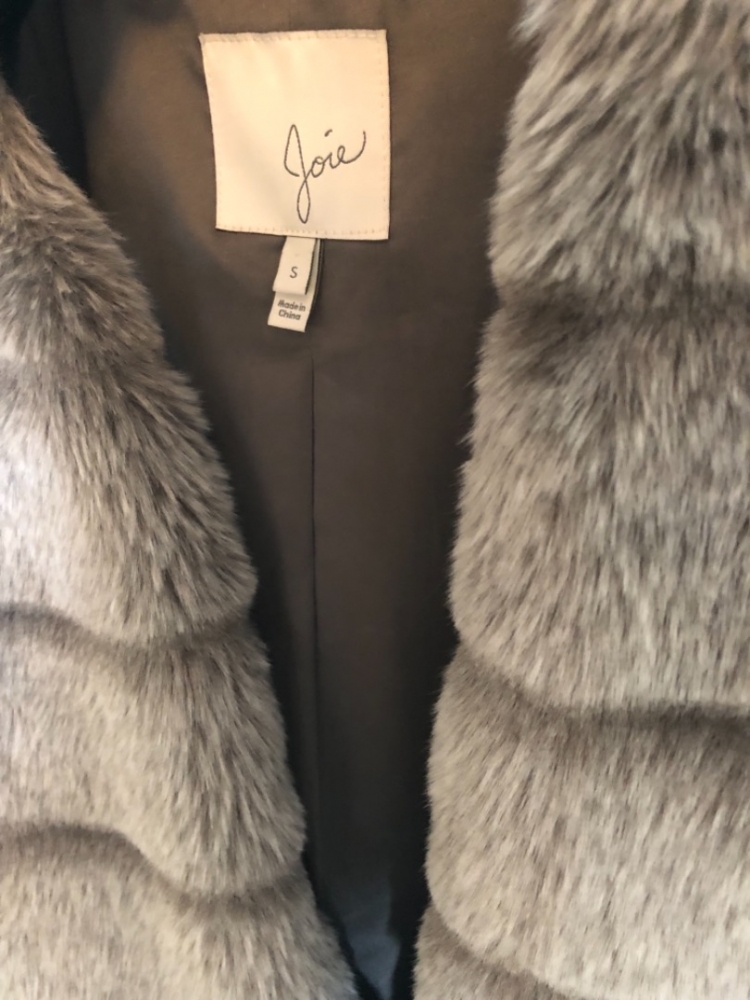 Joie Kunstpelz-Weste