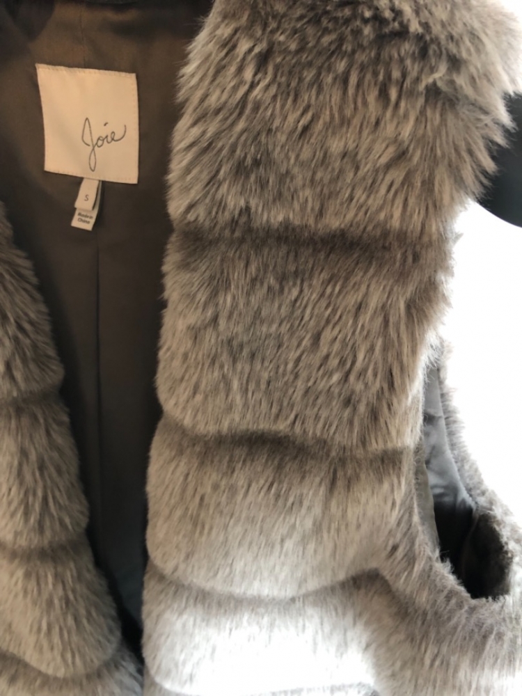 Joie Kunstpelz-Weste