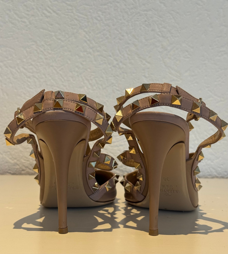 Valentino Garavani Rockstud-Absätze aus Leder