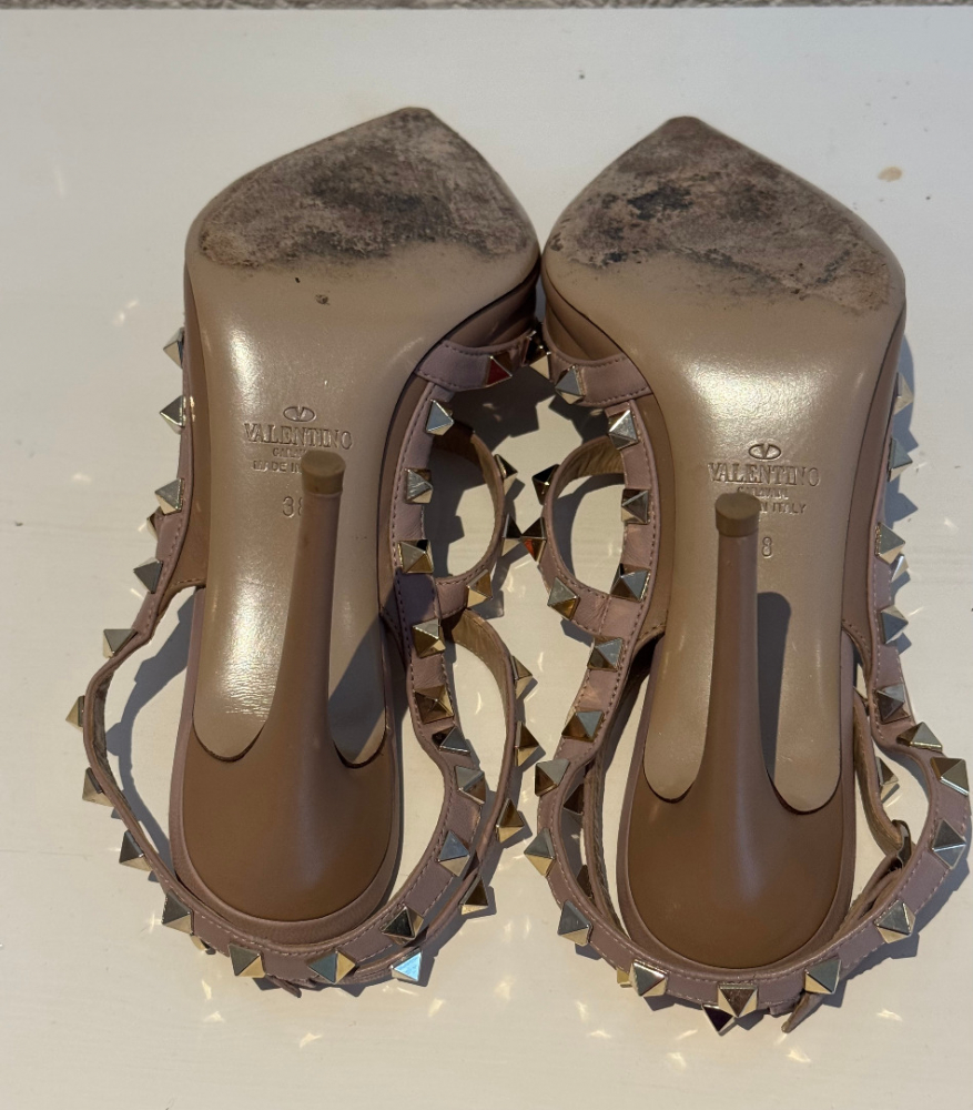 Valentino Garavani Rockstud-Absätze aus Leder