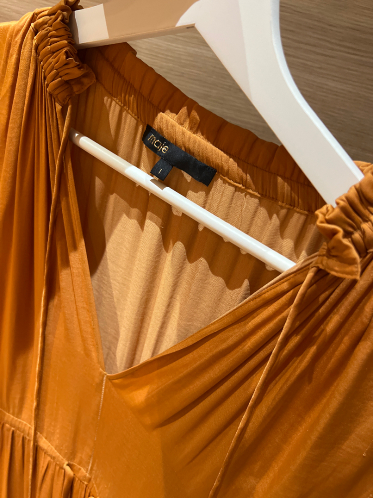 Maje Robe camel