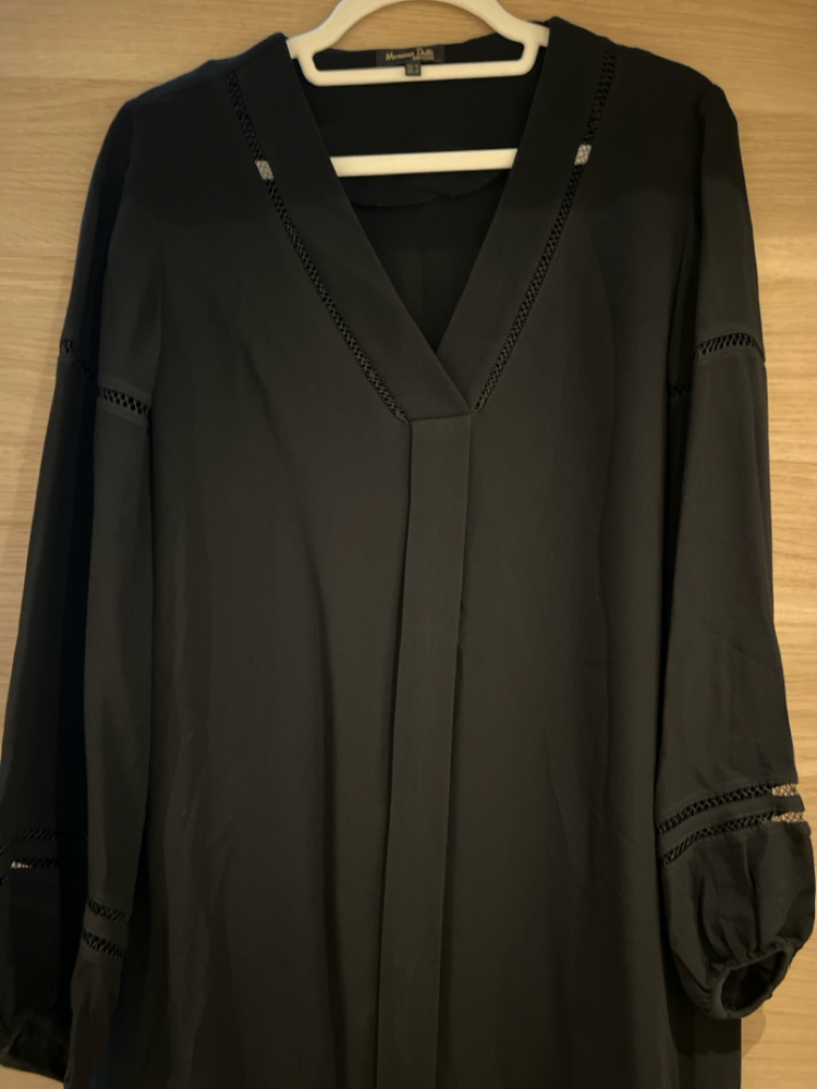 Massimo Dutti Schwarzes Kleid