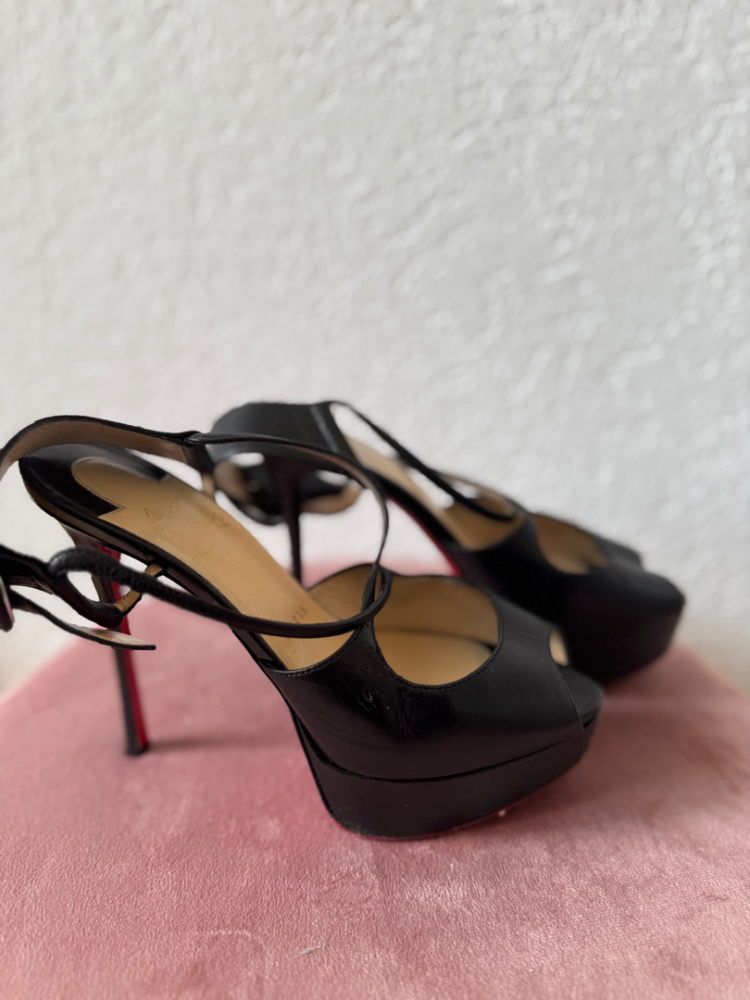 Christian Louboutin Pumps louboutin leder mattschwarz