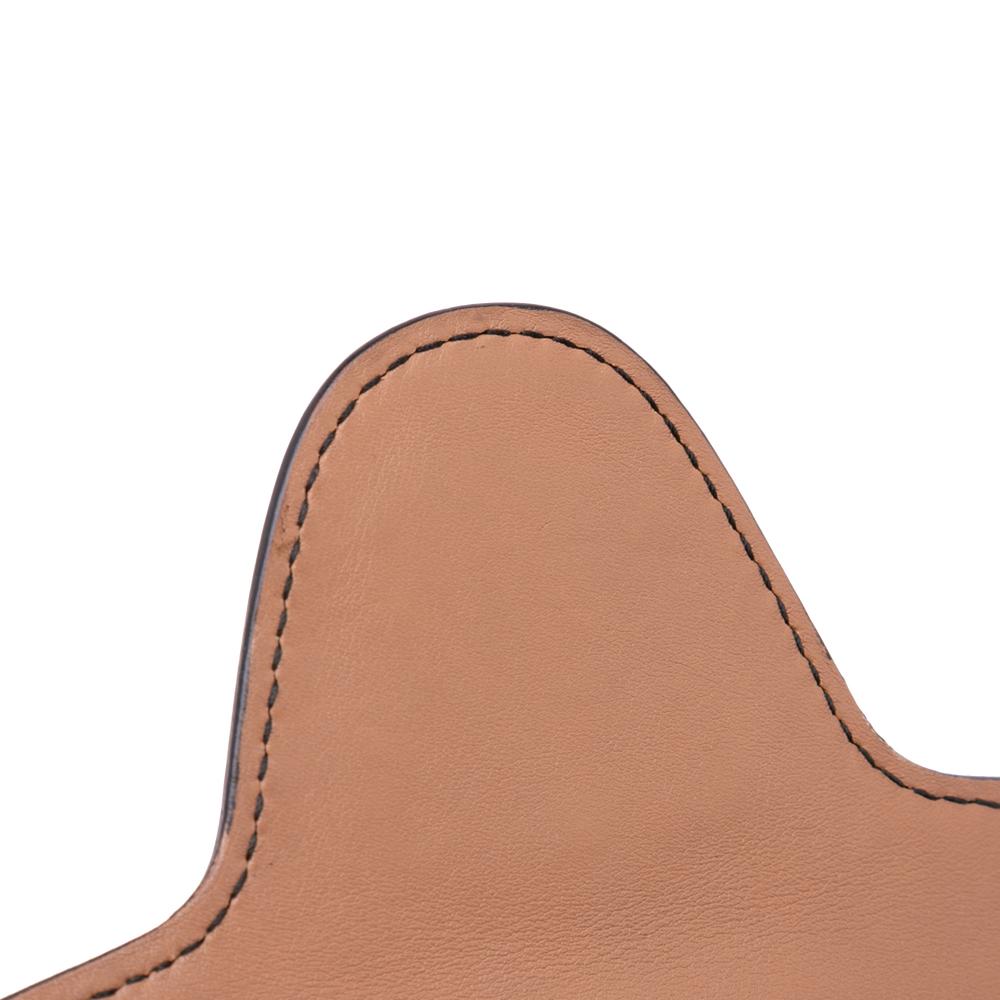 Gucci B Gucci Brown Calf Leather Mini Guccissima Emily Crossbody Italy