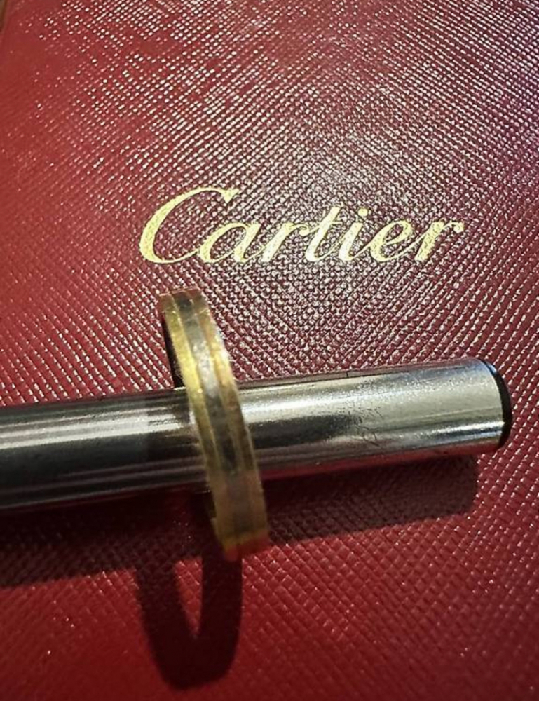 Cartier Ring Trinity 3 Gold