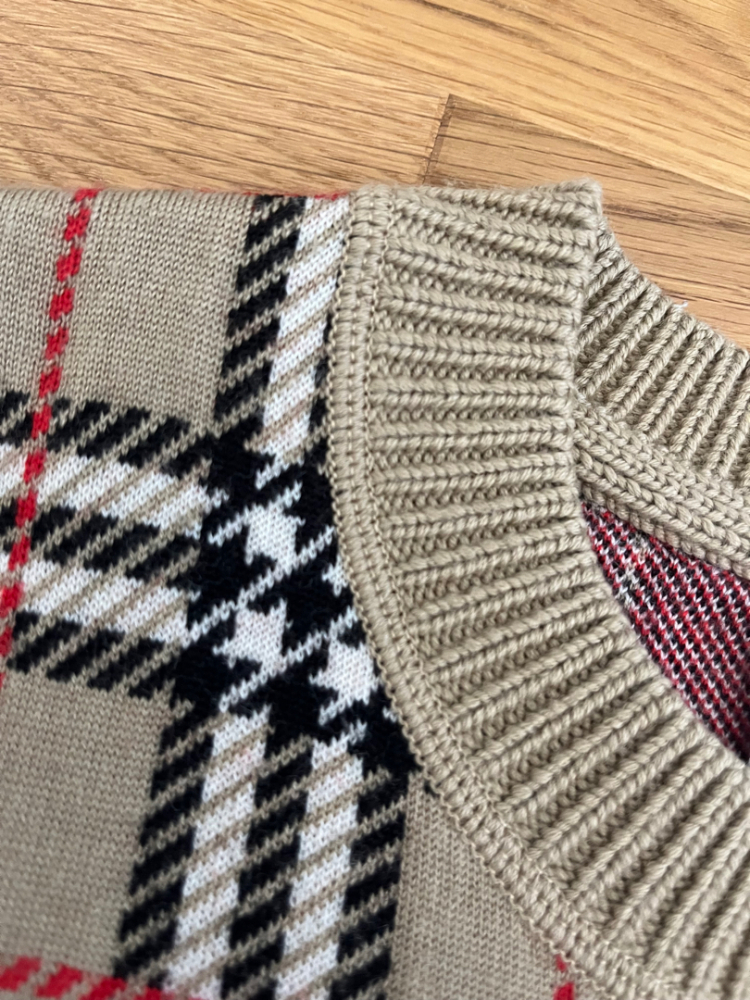 Burberry Pull laine mérinos