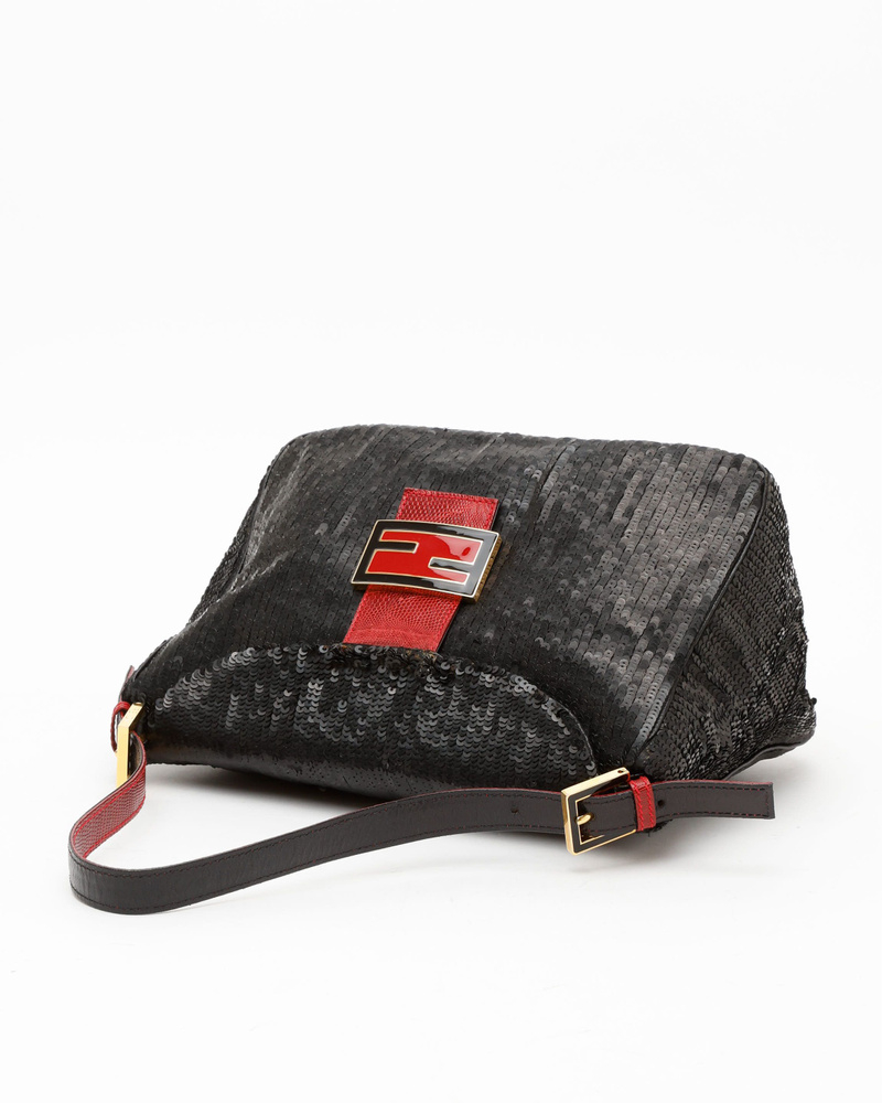 Fendi Sequin Baguette Bag