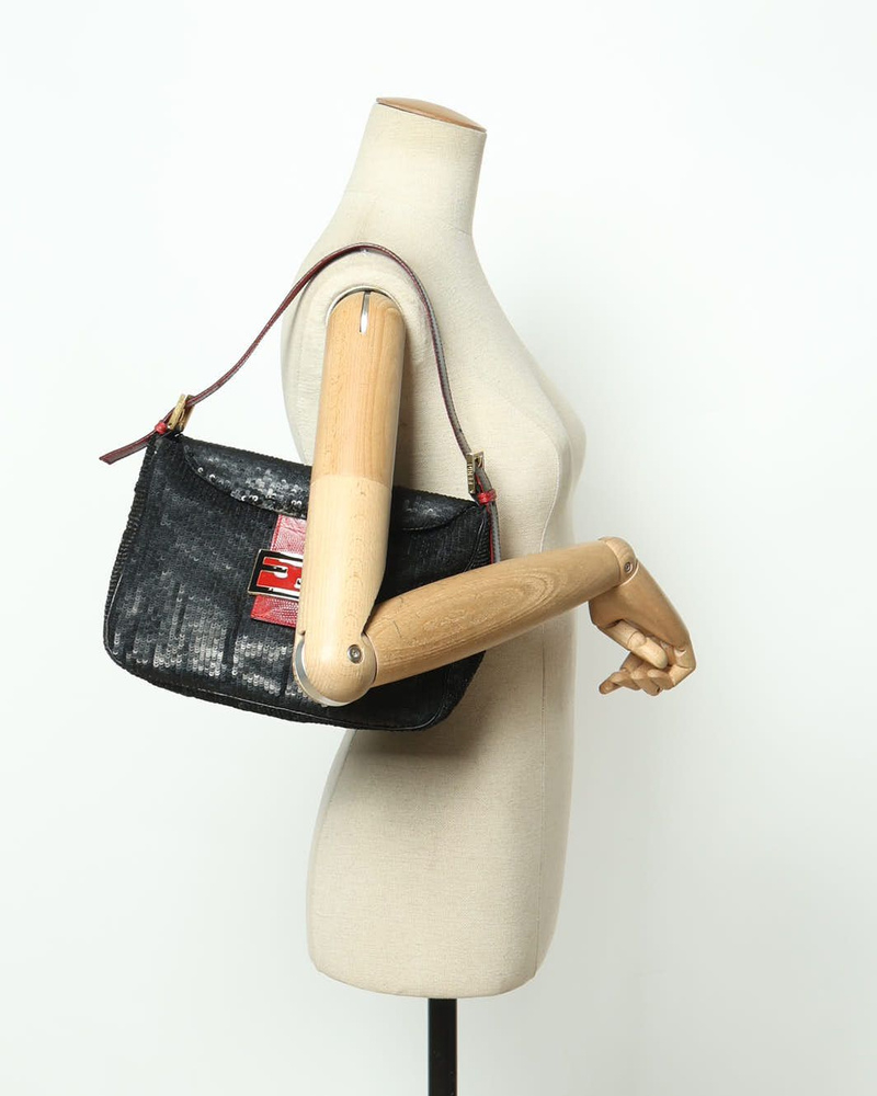 Fendi Sequin Baguette Bag