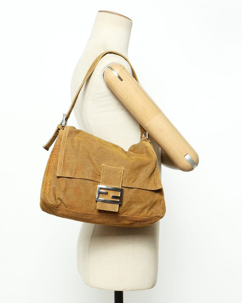 Fendi Mamma Corduroy Bag
