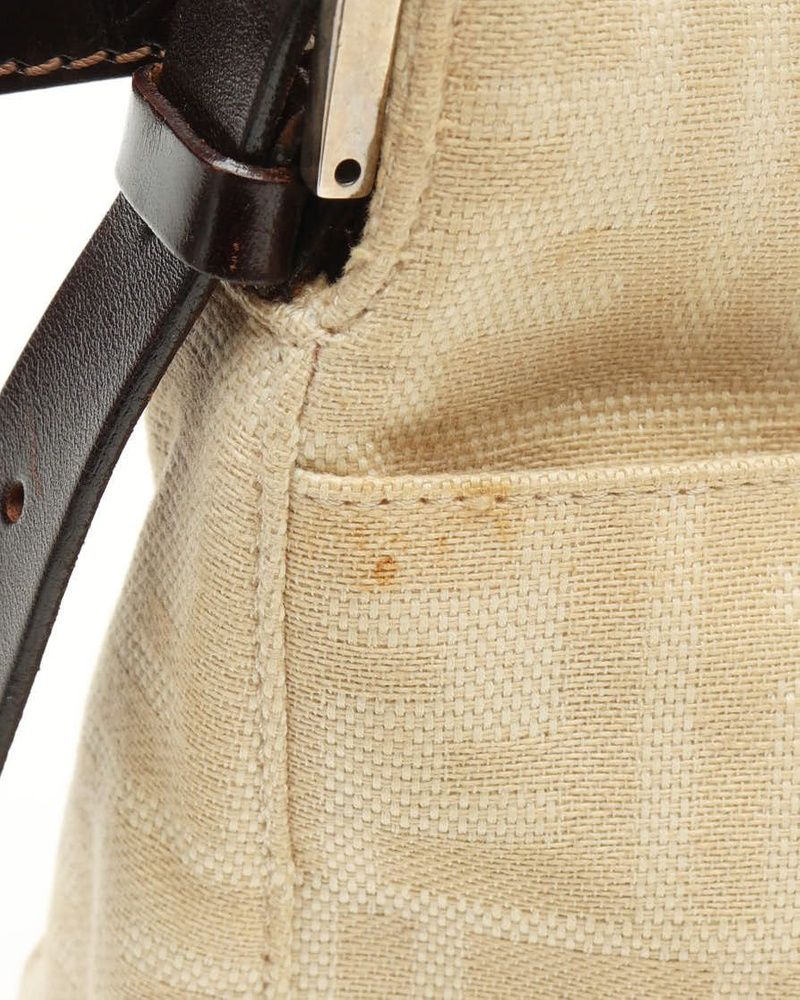 Fendi Zucca Baguette Bag